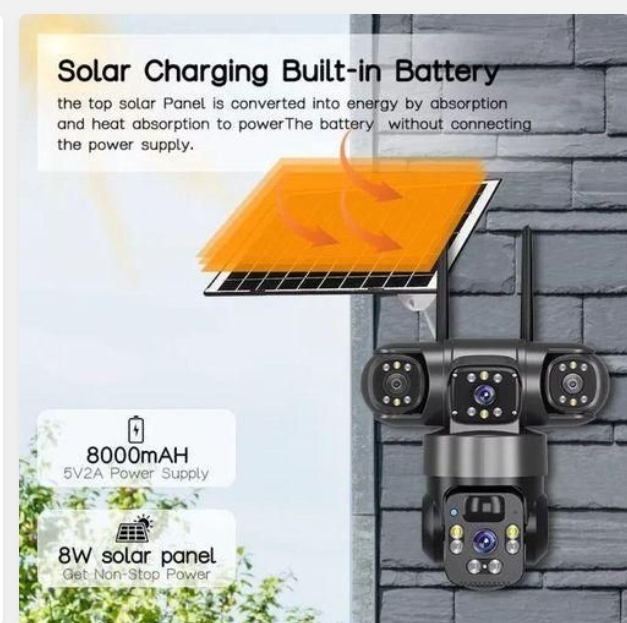 6MP Smart Net Solar Camera - Image 5