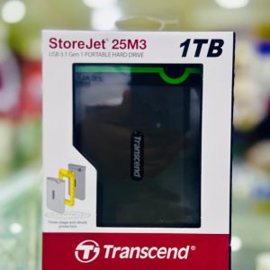 Transcend StoreJet® 25M3 1TB Portable Hard Drive
