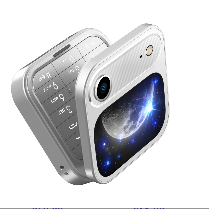 Mini i17 Air Foldable Mobile Phone - Image 4