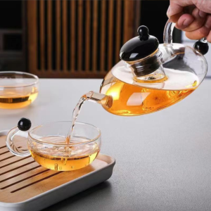 Frosted Borosilicate Glass Teapot