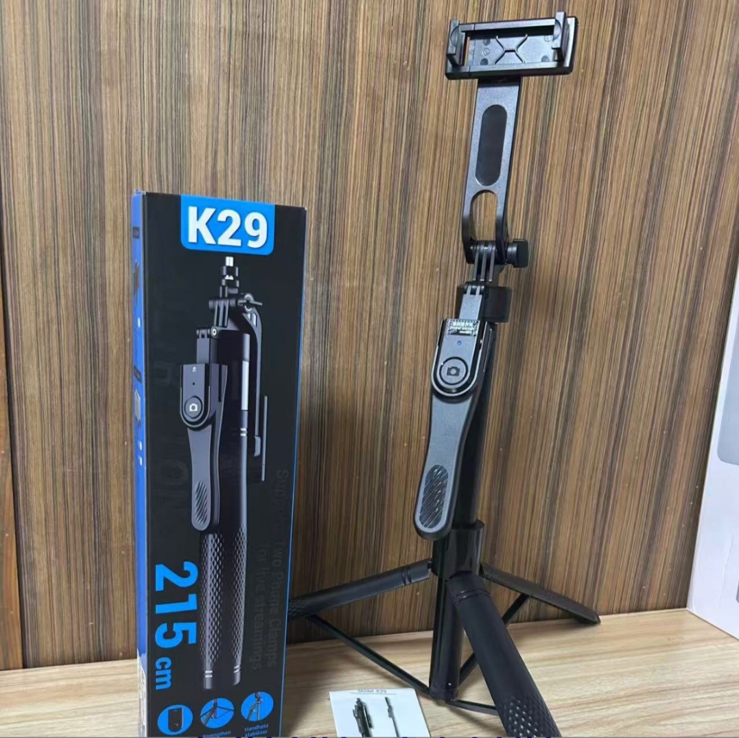 K29 Wireless Bluetooth Selfie Stick & Tripod (215cm Extendable)