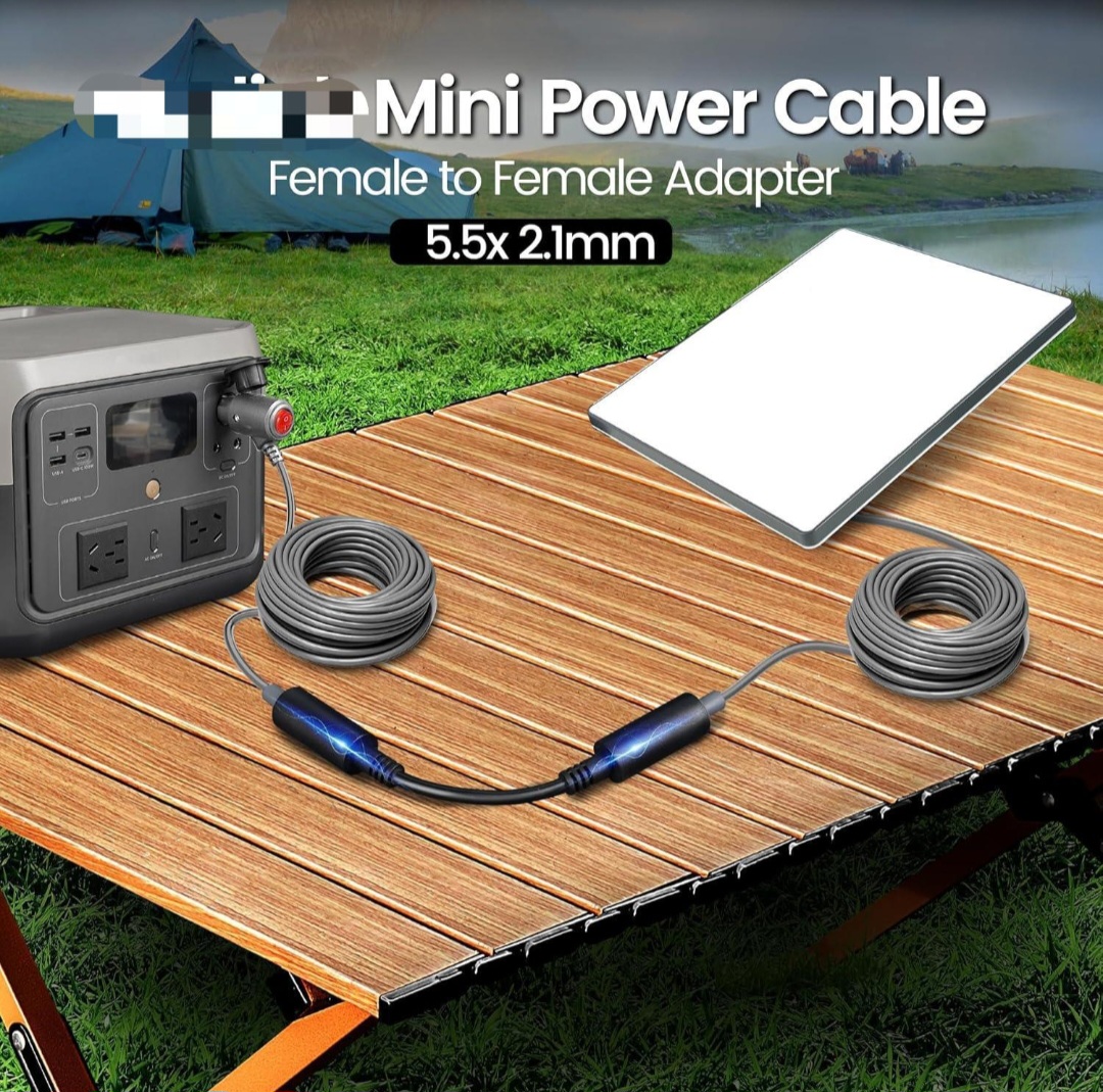 USB Type-C to DC Female Power Adapter Cable (PD Trigger Mini DC Power Cord) - Image 3