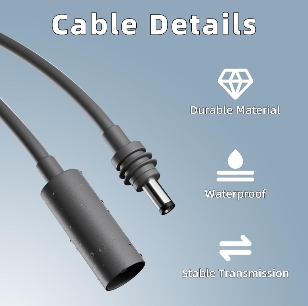 USB Type-C to DC Female Power Adapter Cable (PD Trigger Mini DC Power Cord) - Image 6