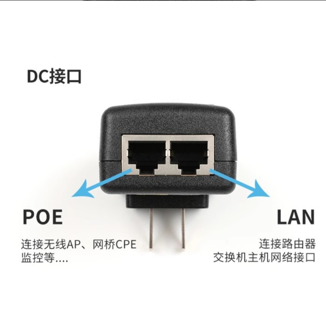 JIUZHUO POE Ethernet Power Supply Adapter (POE Injector Adapter) - Image 4