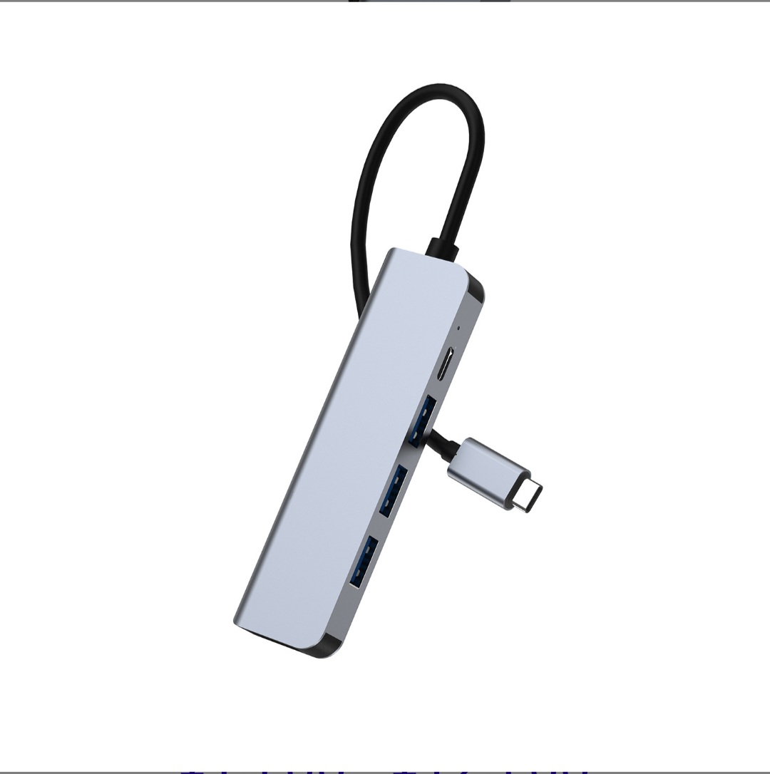5-in-1 USB-C Multiport Hub Adapter with 4K HDMI & 100W PD Charging - Image 6