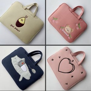Cute Polar Bear Laptop Sleeve Bag with Handle