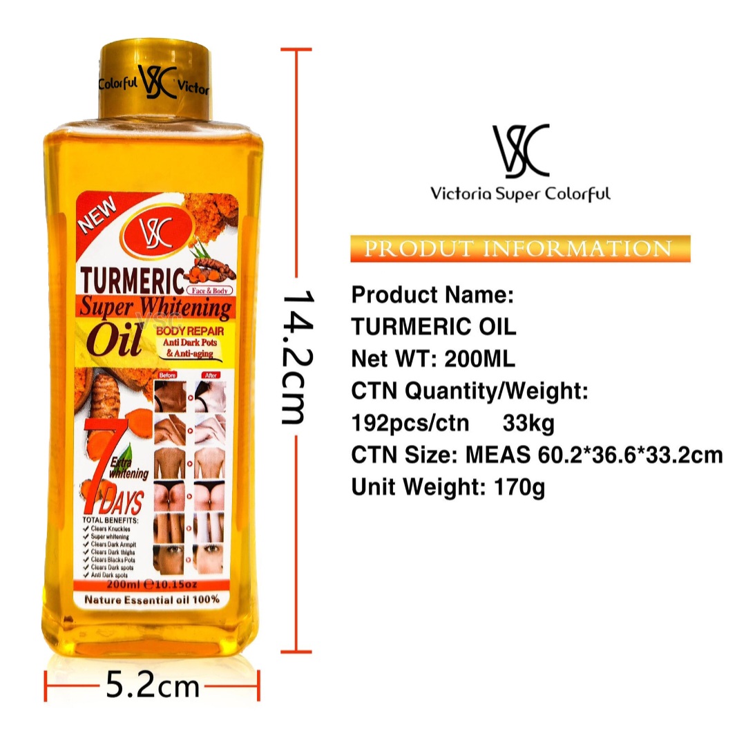 Victoria Super Whitening Oil (200ml) - Image 2