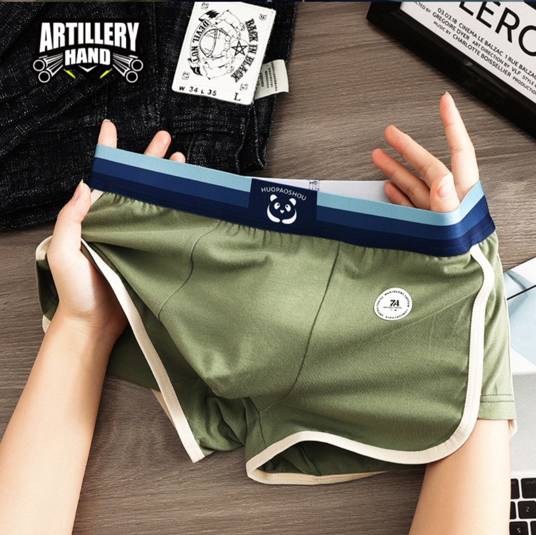 Men's Cotton Boxer Briefs – 3-Pack Soft Breathable Underwear - Image 4