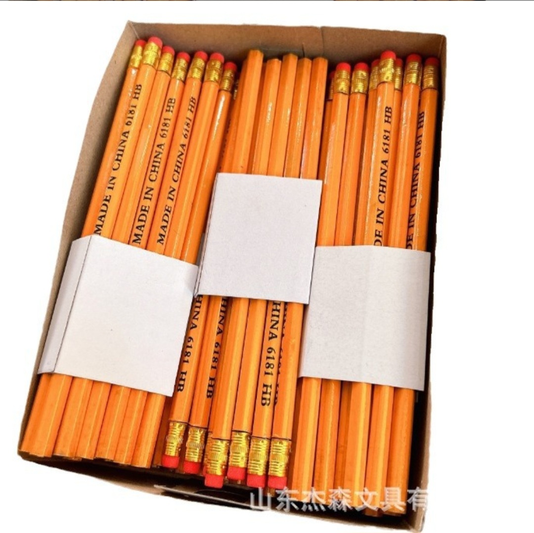 HB Wooden Graphite Pencils with Eraser (Pack Set) - Image 6