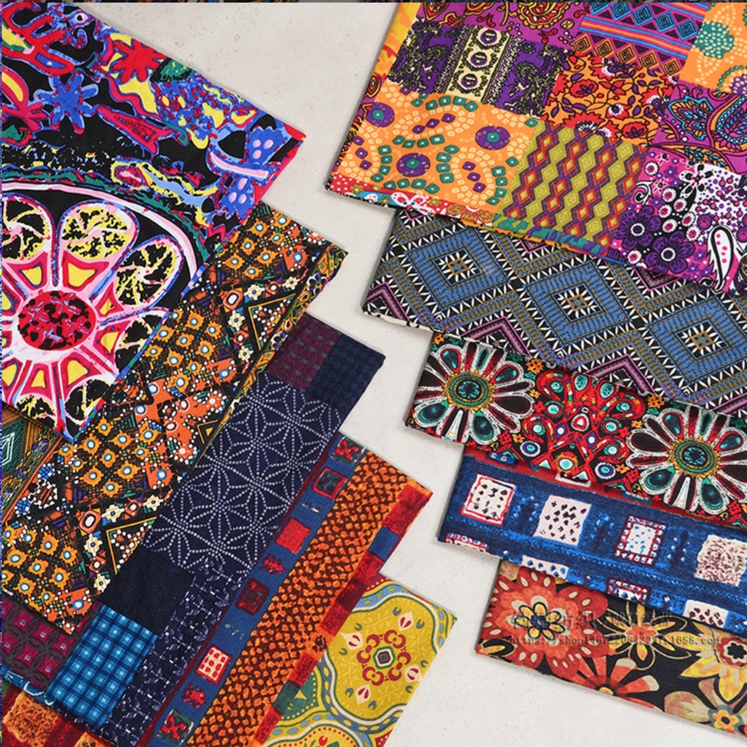 Premium African Print Cotton Fabric Bundle - Image 2