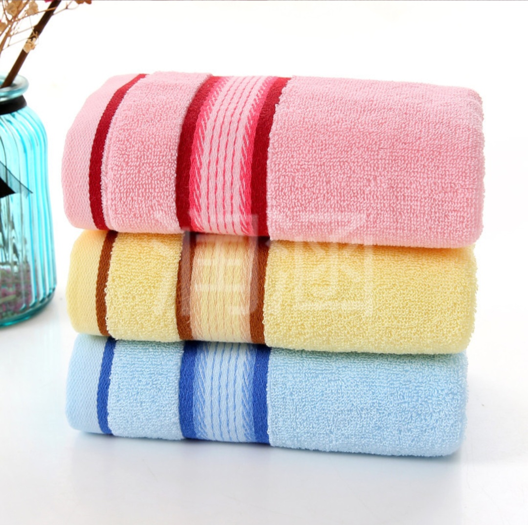 Ultra-Soft Cotton Face & Hand Towel Set (Assorted Colors) - Image 4