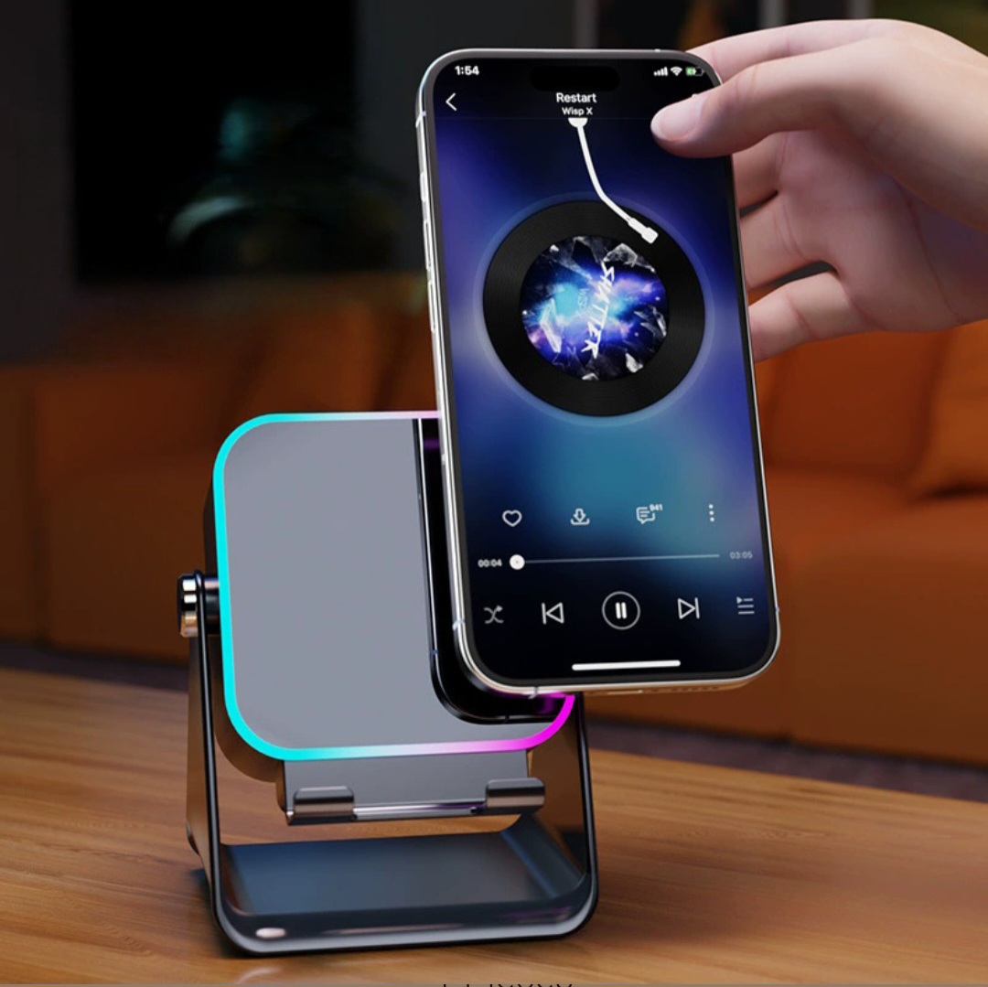 Wireless Bluetooth Phone Speaker Stand & Sound Amplifier - Image 4