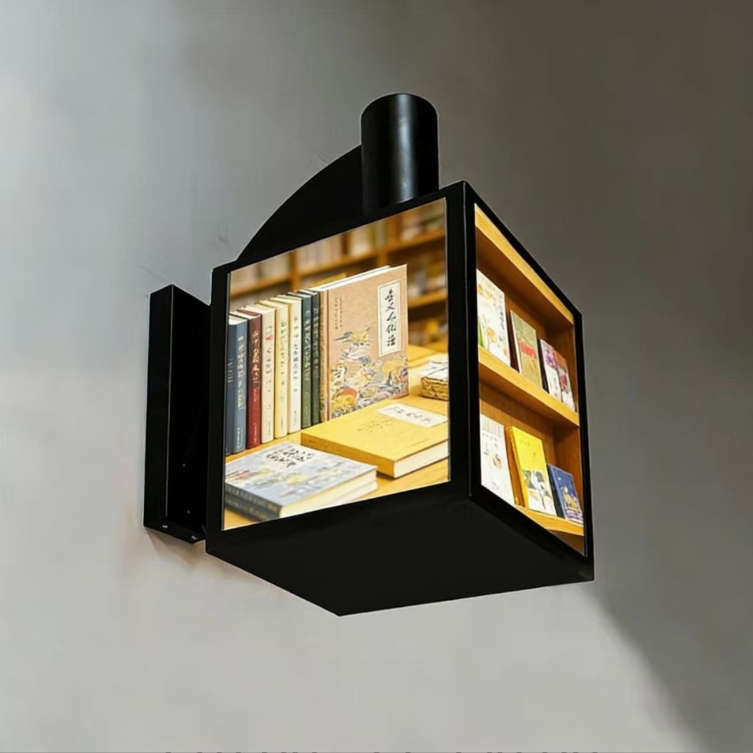 4-Sided LED Café Menu Display Light Box - Image 3